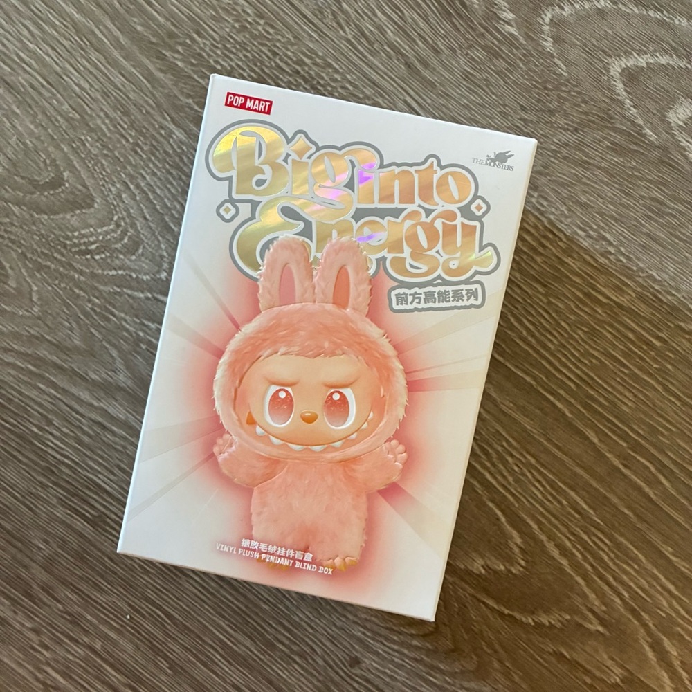 POP MART “Big Into Energy” LUCK Labubu Brand New, Sealed, App Verified